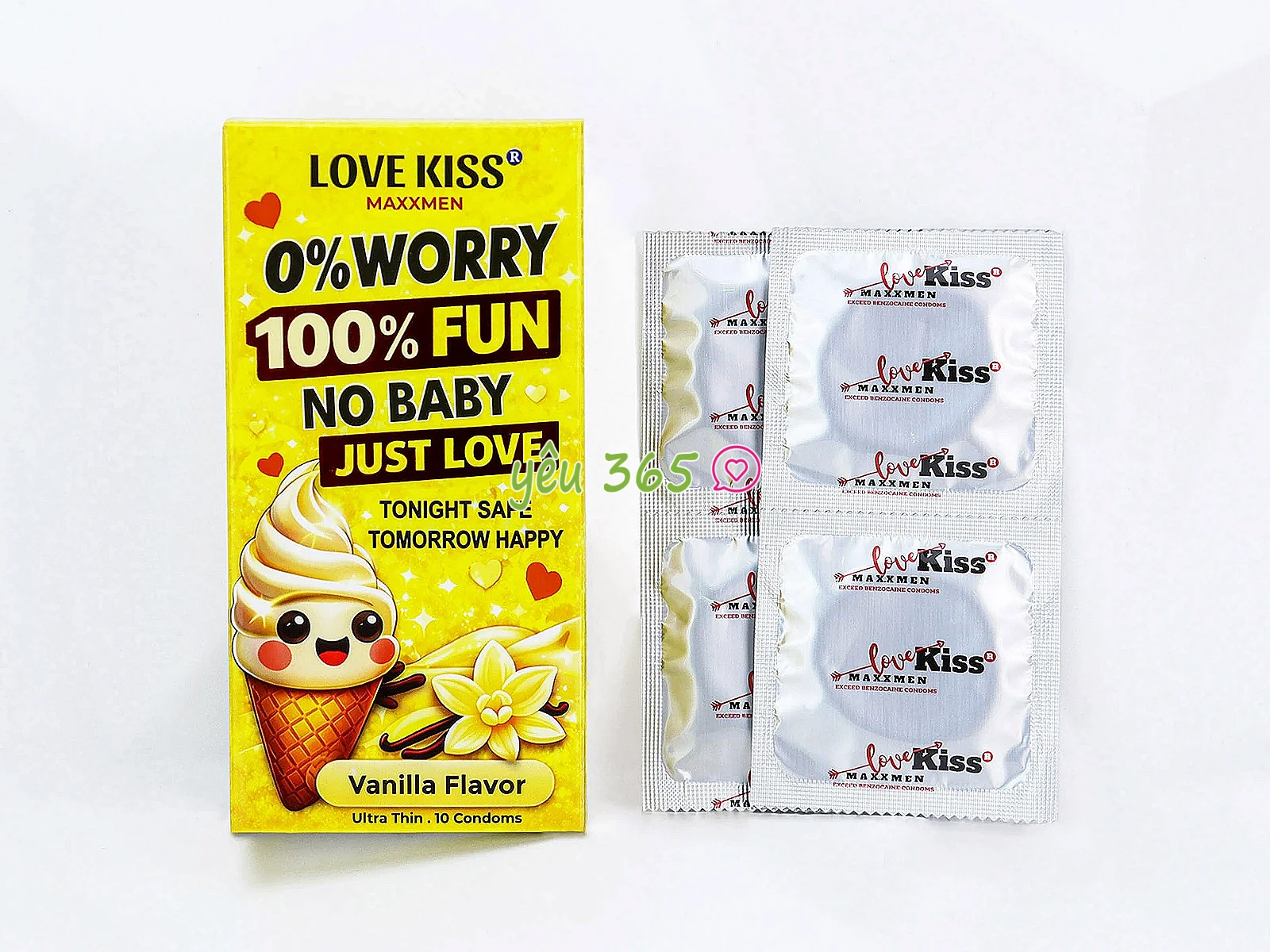 Bao cao su Juncai OK Amto Zero One siêu mỏng 10 bao