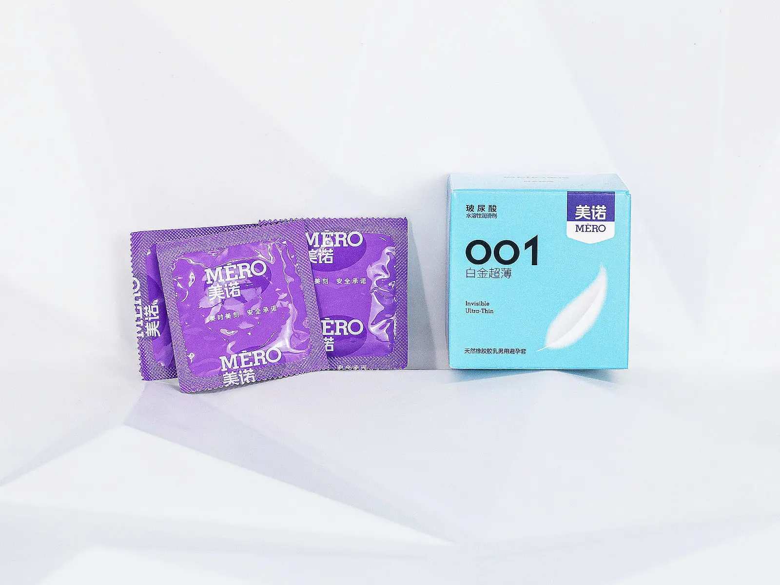 Bao cao su MERO 001 si&ecirc;u mỏng, si&ecirc;u ch&acirc;n thật