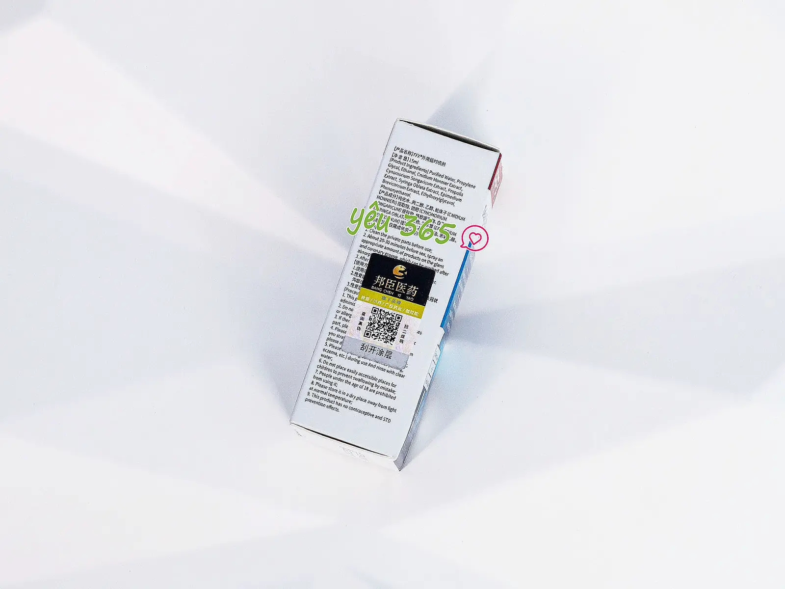 Chai xịt chống xuất tinh sớm FFX Delay Spray Long Power