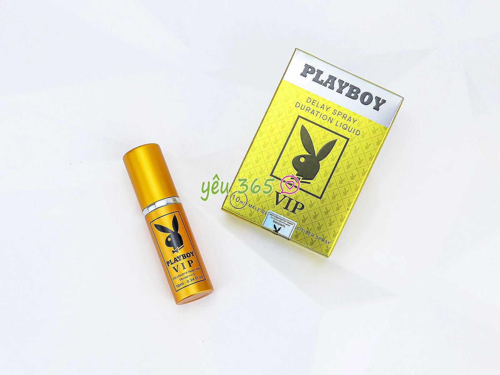Xịt chống xuất tinh sớm Playboy VIP Delay Spray hỗ trợ kéo dài thời gian quan hệ