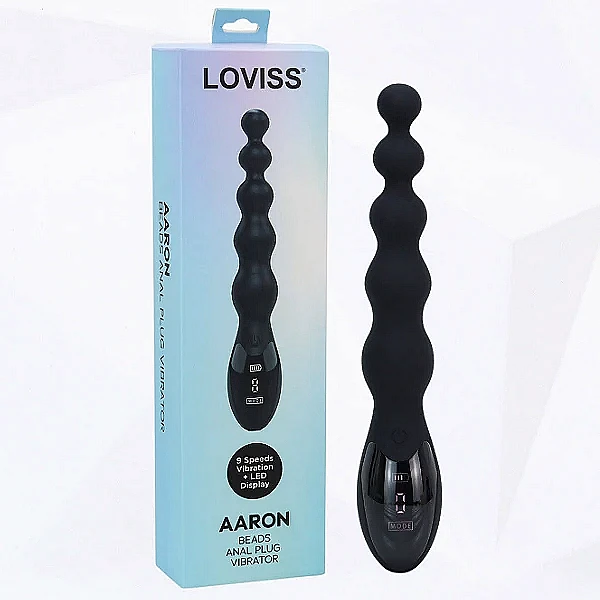 Máy kích hậu Loviss Aaron Beads Anal Plug rung cực đã
