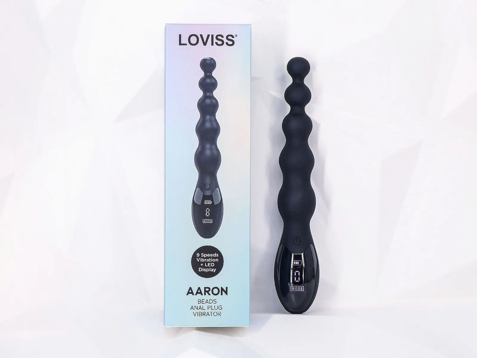 Máy kích hậu Loviss Aaron Beads Anal Plug rung cực đã