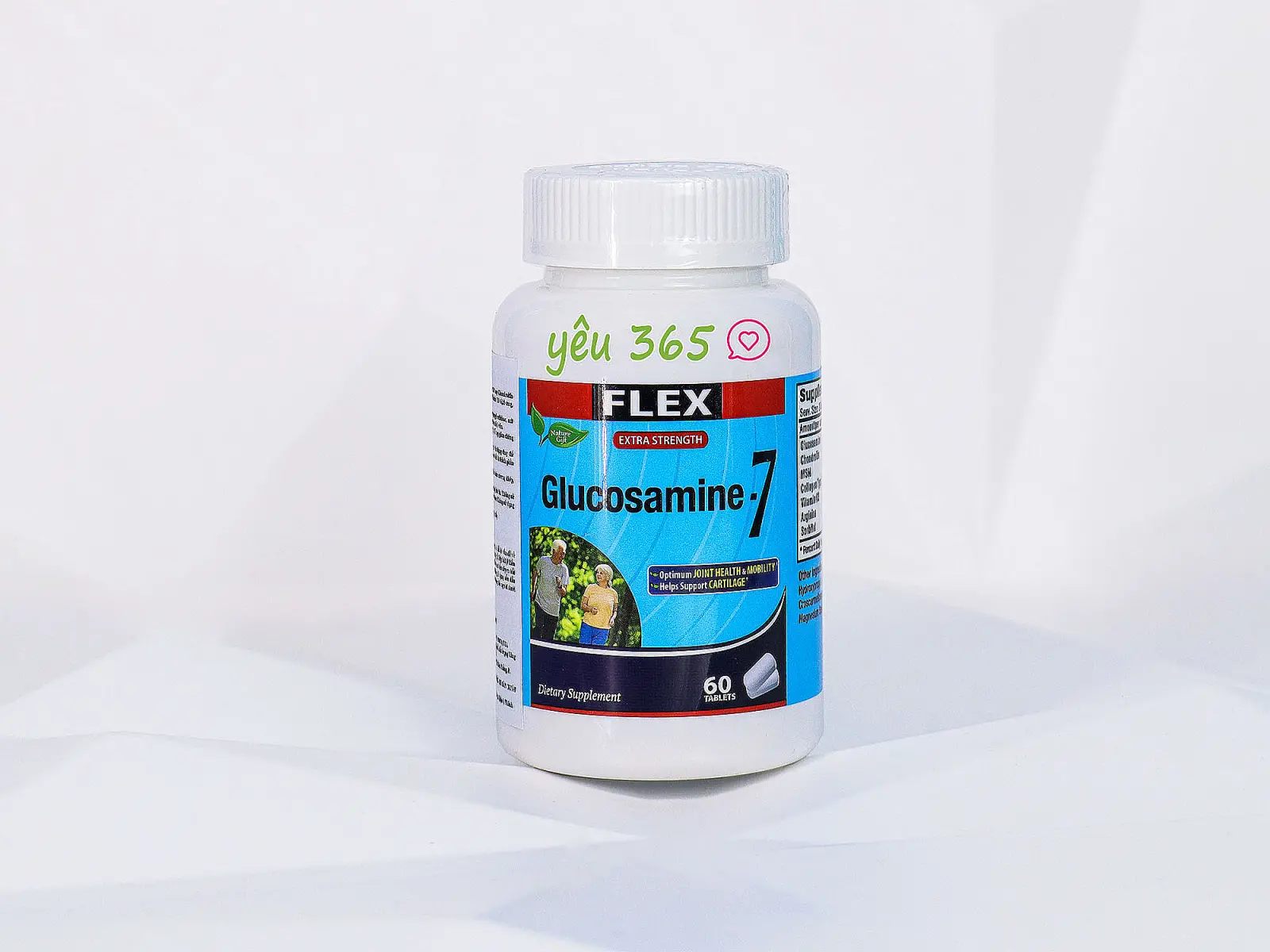 Thực phẩm bảo vệ sức khỏe FLEX Glucosamine-7 Extra Strength hổ trợ xương khớp