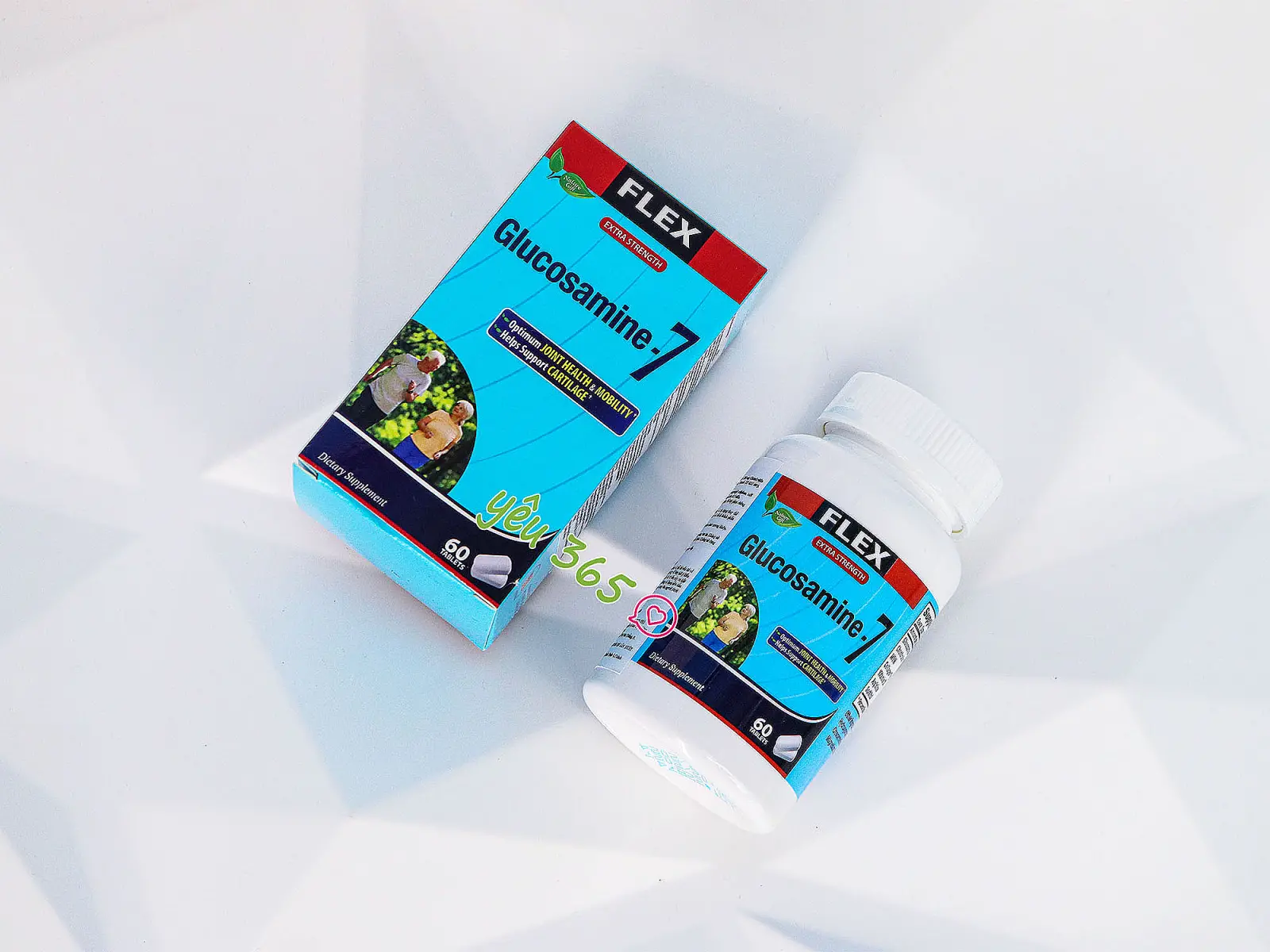 Thực phẩm bảo vệ sức khỏe FLEX Glucosamine-7 Extra Strength hổ trợ xương khớp
