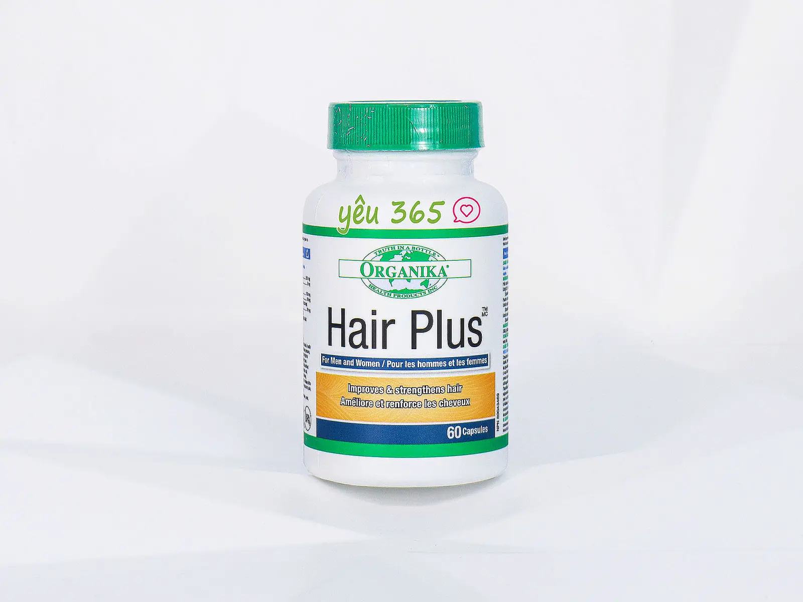 Viên uống Organika Hair Plus hỗ trợ mọc tóc và nuôi dưỡng tóc chắc khỏe