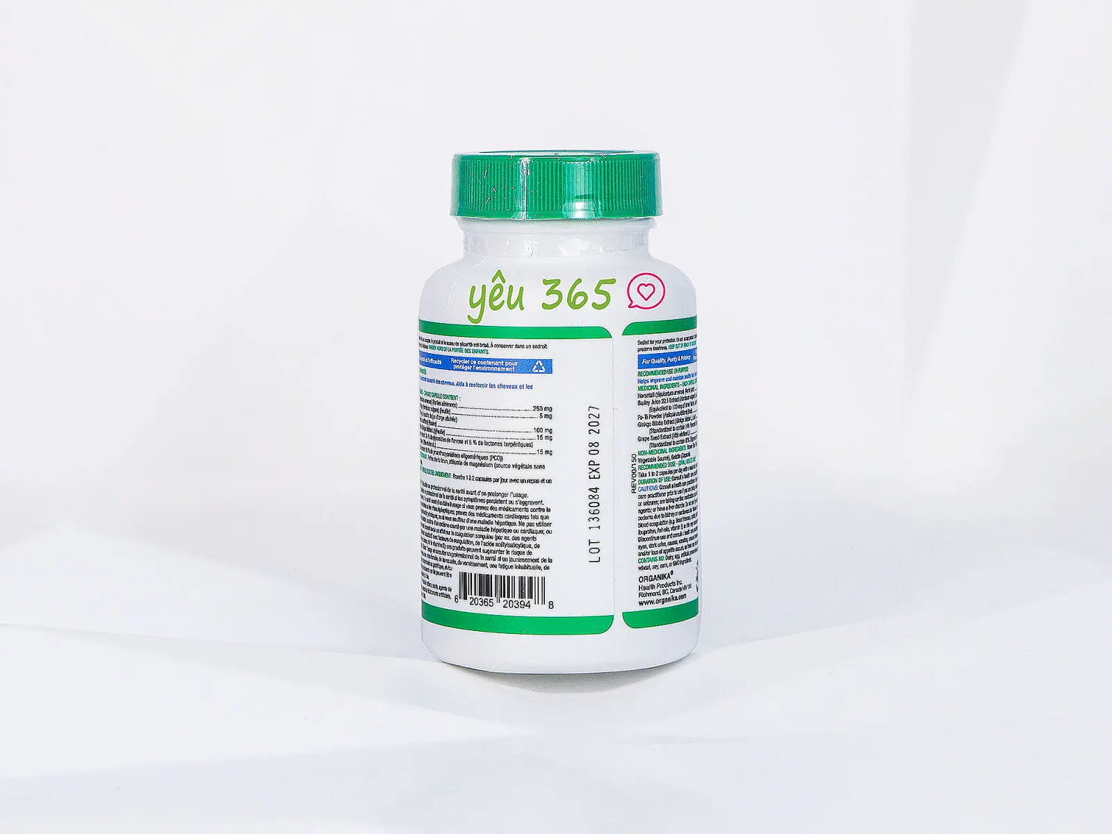 Viên uống Organika Hair Plus hỗ trợ mọc tóc và nuôi dưỡng tóc chắc khỏe