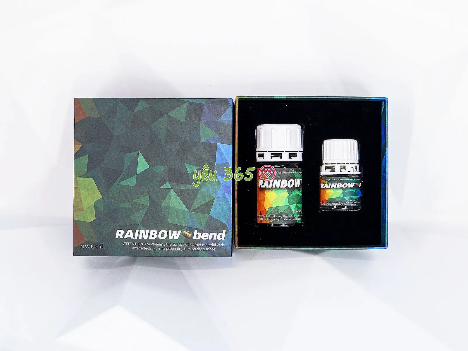 Combo 2 chai hít Rainbow Bend giúp tăng cảm giác khoái cảm khi quan hệ