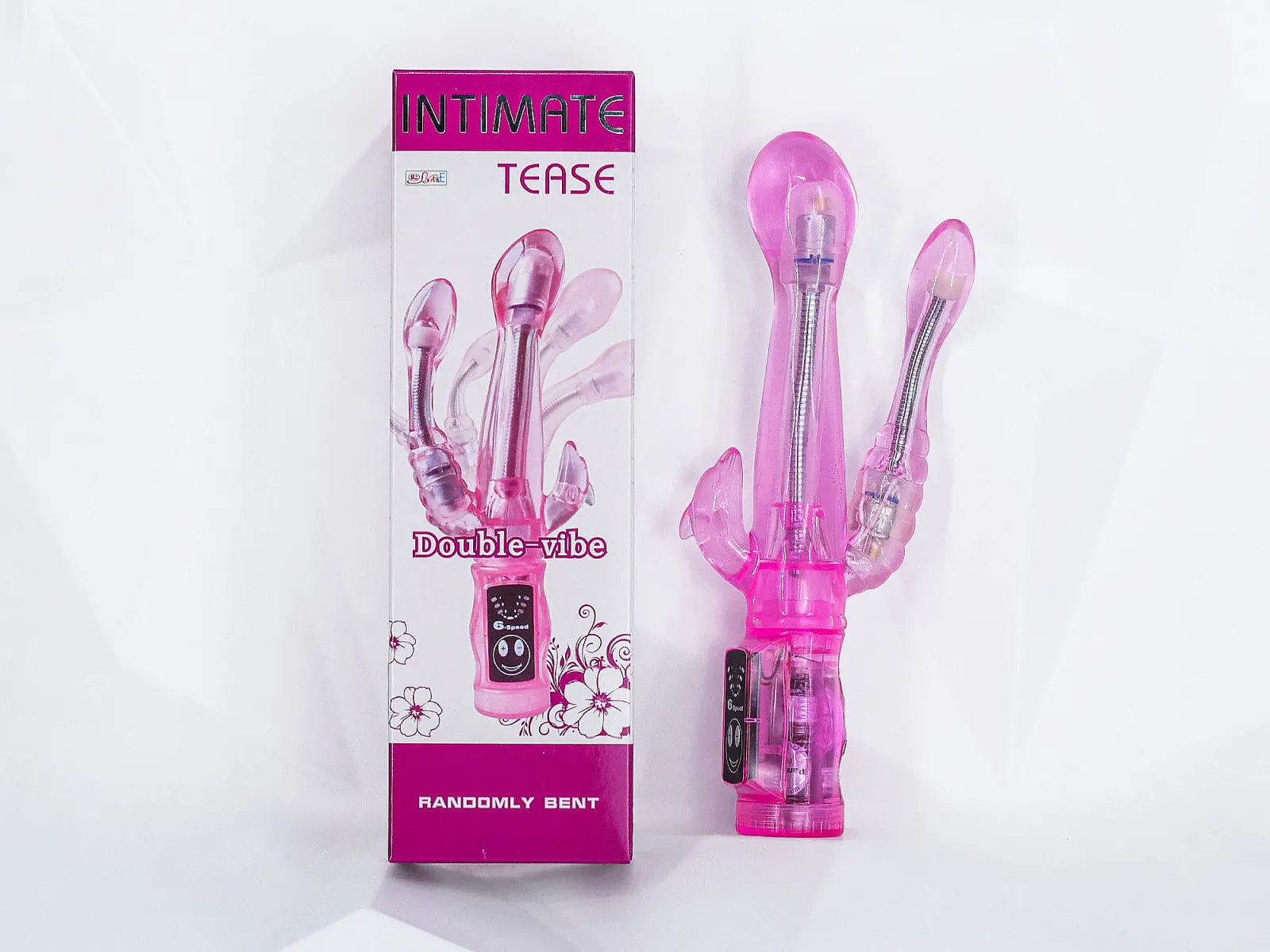 Dương vật giả đa năng Intimate Tease 3 nhánh rung kích thích