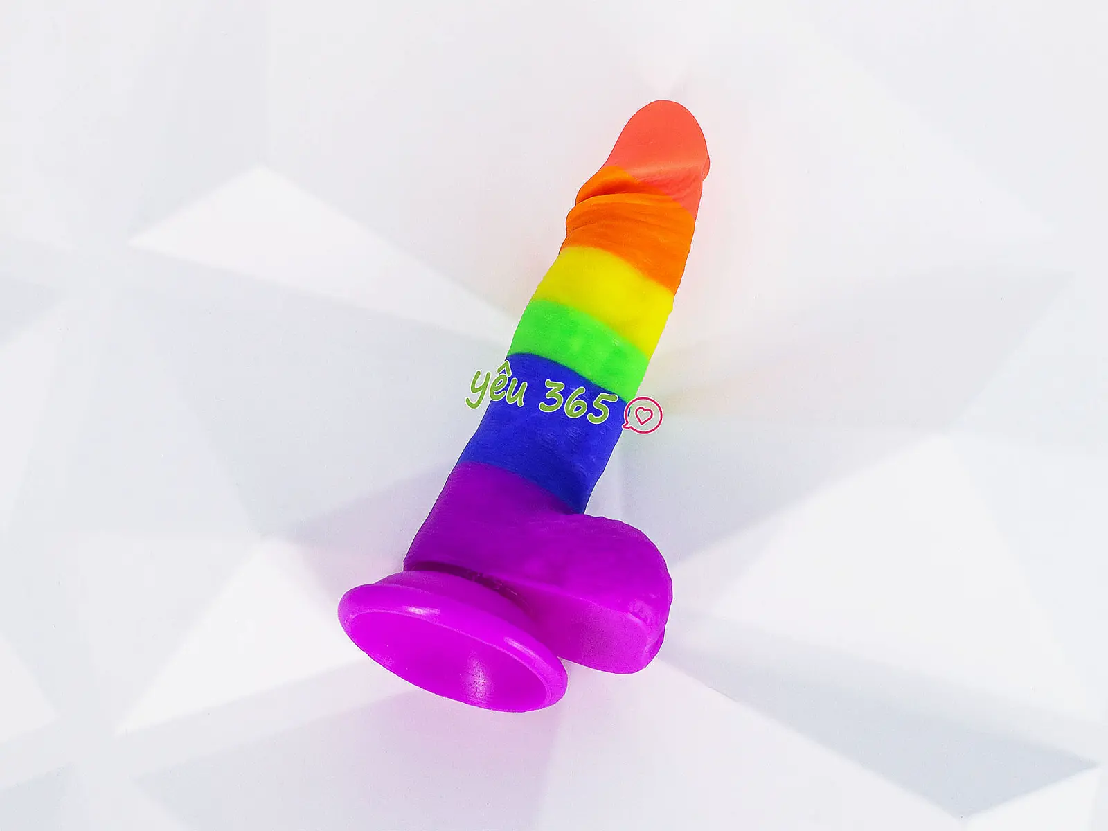 Dương vật giả có đế Jelly Dildo 7 màu