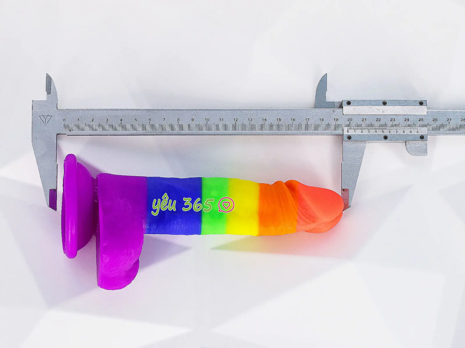 Dương vật giả có đế Jelly Dildo 7 màu