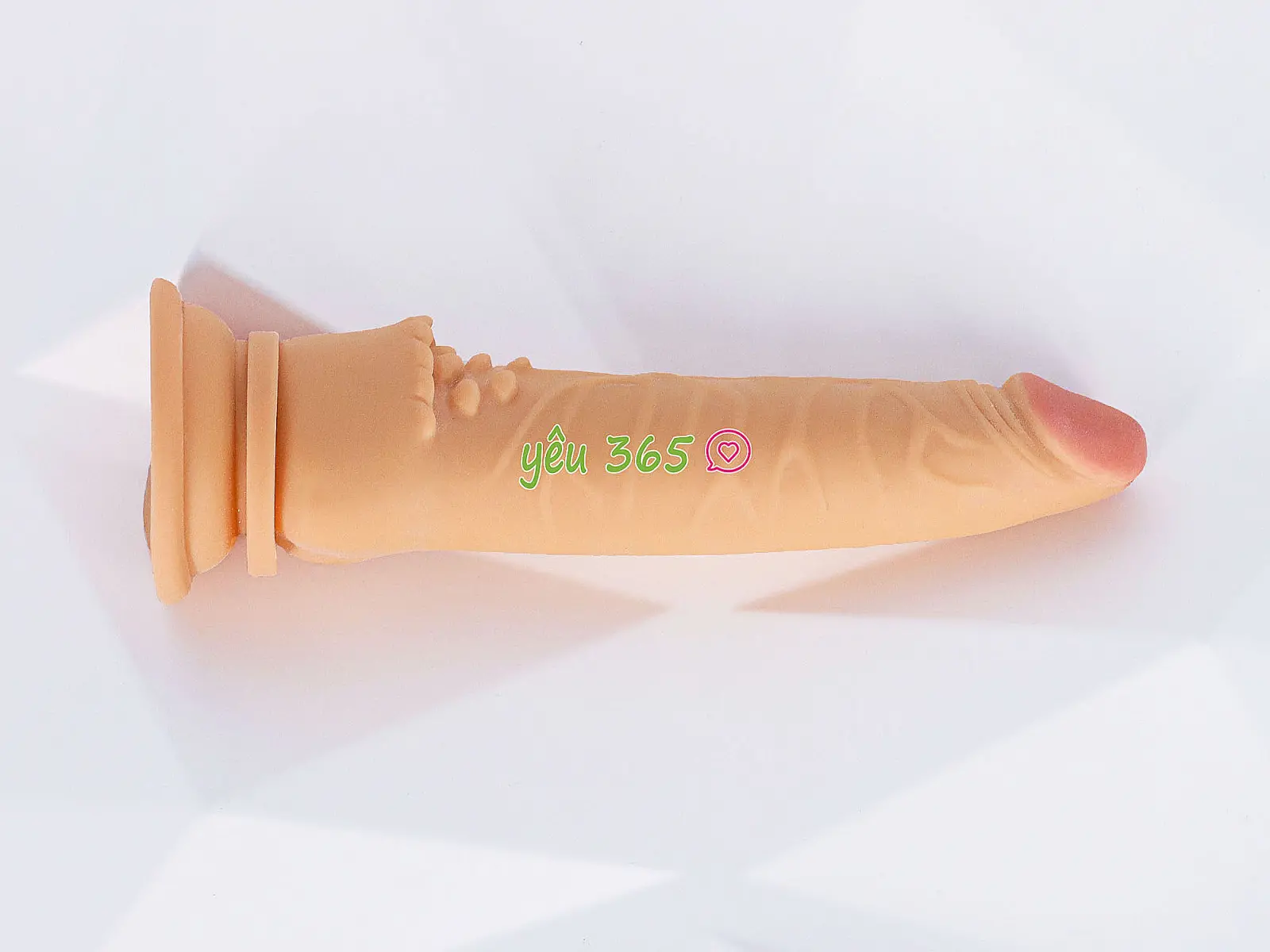 Dương vật giả có đế YEAIN Enduro Blaster gân nổi